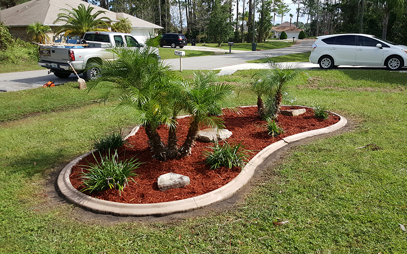 Residential Landscape Curbing Services, Landscape Curbing Clermont Florida